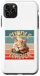 Coque pour iPhone 11 Pro Max Câlin Chat Oiseau Amitié Forever Love Chaleur Sleepy