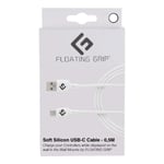 Floating Grip 0,5m Silicone Usb-c Cable (white)