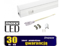 Nvox linjär led fluorescerande t5 90cm 14w on/off varm 3000k ytmonterad lampa integrerad i armaturen