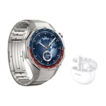 HUAWEI WATCH GT 5 Pro 46 mm smartwatch, titanium + FreeBuds 5i