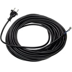 Câble électrique compatible avec Nilfisk Alto saltix 10, Alto Aero 21, AERO-Serie aspirateurs - 15 m, 1000 w - Vhbw