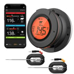 Bluetooth Wireless Meat Thermometer with 2pcs Meat Probes Grill Thermometer