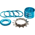 Kit de Conversion Reverse HG Single Speed 13T Bleu Ciel pour Vélo Reverse