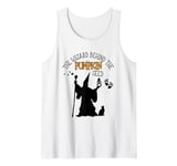 Mens The Wizard Behind The Pumpkin Seed Halloween Pregnancy Men Tank Top