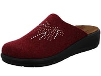 Rohde Chaussons Femme Catania 6169, Pointure:41 EU, La Couleur:Rouge