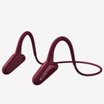 écouteurs à Conduction Osseuse écouteurs Bluetooth sans Fil IPX5 étanches Casques de Sport à Oreille Ouverte pour la Course à Pied, Rouge