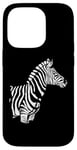 iPhone 14 Pro Cute zebra head in the Sahara Children Men Women Zebra Case