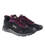 North Ridge WoMens Ultra-Lightweight Breathable Pacer Trail Running Shoes - Black - Size UK 5