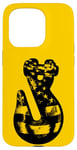 iPhone 15 Pro American Tow Truck Driver Towing Hook Flag Case