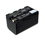 Kompatibelt med Sony DCR-PC3E, 3.6V (3.7V), 2800 mAh