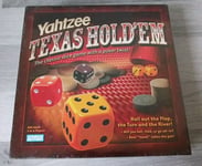 Yahtzee Texas Hold' Em Parker Brothers 2-6 Players Dice Game Sealed