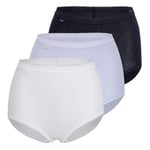 sloggi Women's Basic+ Maxi C3P Underwear, Multiple Colours 15, 18