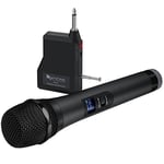 Wireless Microphone,FIFINE Handheld Dynamic Microphone Wireless mic System for