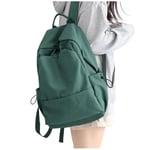 HYC00 Sac à Dos Scolaire College Cartables Fille Garçons Sac d'école pour 14 Pouce Laptop Sac à Dos College Imperméable Sac Ecole Adolescent Casual Daypacks pour Scolaire Voyage Travail,Verte Armée