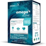 Revive Active Omega Active Supplement - Omega-3 Fish Oil Supplement with EPA & D