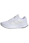 adidas Femme Galaxy 7 Running Shoes Chaussures de Course, Cloud White/Zero Metalic/Core Black, 39 1/3 EU