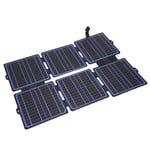 30W 12V/5V ETFE Folding Solar Panel Charger Waterproof Mobile Phone Solar P