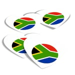 4x Heart Stickers - South Africa Pretoria Flag #9121