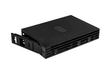 StarTech.com 2.5in SATA/SAS SSD/HDD to 3.5in SATA Hard Drive Converter - Storage bay adapter - 3.5" to 2.5" - black - 25SATSAS35 - ramme
