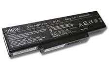 vhbw Li-Ion batterie 4400mAh (11.1V) pour ordinateur, pc Nexoc Osiris E617, E619, E623, GT E625, GT S710, S615, S624 comme A32-F3, BTY-M65, SQU-503.