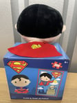 Superman Plush Toy & Prime 3D 300pc Jigsaw Puzzle. Brand New in box. Ages 6+