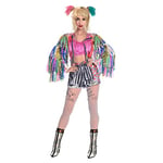 (9906739) Ladies Birds Of Prey BOP Warner Bros Harley Quinn Fancy Dress Costume (Small)