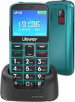 Uleway Big Button Mobile Phone for Elderly Easy to Use Basic Cell Phone Dual Sim