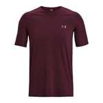 Men's T-Shirt Under Armour Smartform Rush Short Sleeve in Red