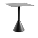 HAY - Palissade cone bord square - Anthracite - 65x65 cm - Småbord & Sidobord utomhus - Ronan & Erwan Bouroullec - Grå - Metall