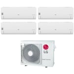 Quadri split inverter climatiseur libero smart series 7+7+18 avec mu4r27 u40 r-32 wi-fi intégré 7000+7000+18000 - nouveau - LG