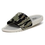 Hey Dude Homme Phoenix Camo Slider, Tiger Stripe (Camouflage), 43 EU