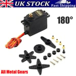 MG995 180° High Torque Metal Gear RC Servo Motor For Boats Helicopter Car UK