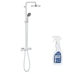 Colonne de douche thermostatique GROHE Vitalio Start 210 Quickfix + nettoyant Grohclean