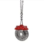 VNASKH Ornements de Pendentif de Voiture Disque de Frein en métal Suspendu Auto Intérieur Rétroviseur Décoration Dangle Trim