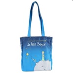 Tote Shopper Shoulder Grab Bag Well Read Book Little Prince Le Petit Prince Blue