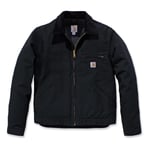 Carhartt duck detroit jacket (herre) - black  - XL - Naturkompaniet