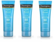 Neutrogena HydroBoost Water Gel Lotion SPF 50 SunScreen 3 oz : 3 packs