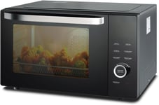 Smad 1000W Microwave Oven 34L Convenction&Grill Mute/Lock/Steam Clean Function