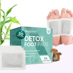 Detox Foot Pads - 30 Patches - Vitamin C - for dirt removal - Natural Cleansing