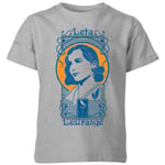 Fantastic Beasts Leta Lestrange Kids' T-Shirt - Grey - 3-4 ans - Gris