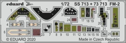 EDPSS713 - Eduard Photoetch (Zoom) 1:72 - FM-2 (Arma Hobby)