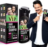 5  in  1  Hair  Colour  Shampoo  Base  Hair  Color  180  Ml  Black  Hair  Colour