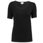 Damella Bamboo  31302 T-Shirt Svart Bambu Large Dam