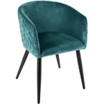 Atmosphera Créateur D'intérieur - Fauteuil en velours Marlo