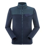 Lafuma - Cloudy F-Zip M - Veste Polaire Homme - Tissu Chaud et Respirant - Randonnée, Trekking, Lifestyle - Bleu