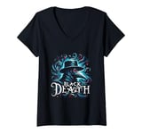 Womens Black death Medieval Plague Doctor But did you try leeches ? V-Neck T-Shirt