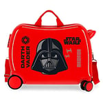 Star Wars Darth Vader Valise pour Enfant Rouge 50 x 38 x 20 cm Rigide ABS Fermeture à Combinaison latérale 34 L 1,8 kg 4 Roues Bagage à Main