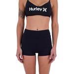 Hurley Short de Natation Max Culotte de Bikini, Black, M Femme