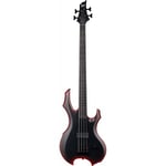 Fl-4 Fred Leclercq Black Red Burst Satin