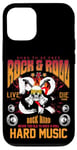 Coque pour iPhone 12/12 Pro Rock and Roll Graphic Tees - I Love Rock N' Roll Designs